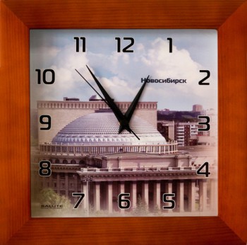 Часы настенные ДС-2АА28-380 ОПЕРНЫЙ ТЕАТР в Омске - omsk.mebel54.com | фото